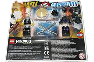 BLUE OCEAN Lego Ninjago Wu vs Garmadon - Juego de blíster de minifigura 112109