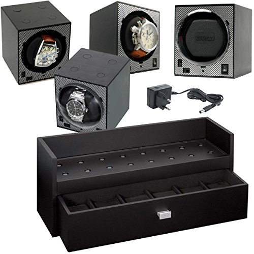 Preisvergleich Produktbild Uhrenbeweger Boxy CARBON EDITION PRO4 CABINET 2018