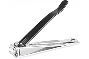 Eupneicu Nagelknipser, Professioneller Nagelzange Aus Edelstahl, Spritzfreier Nagelschneider Für Männer Und Frauen, 1er Pack