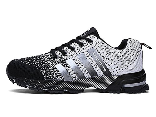 IIIIS-R Laufschuhe Retwin Turnschuhe Straßenlaufschuhe Sneaker mit Snake Optik Damen Herren Sportschuhe - 2