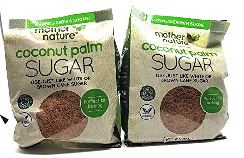 Preisvergleich Produktbild Mother Nature Organic Coconut Palm Sugar 200g (Case of 16)