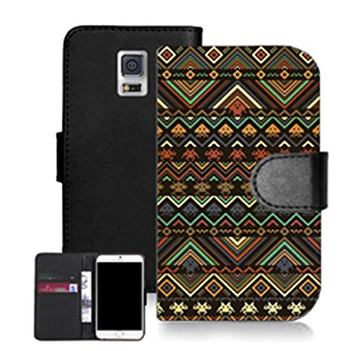 pu leather wallet case for samsung galaxy note 4 -archaic