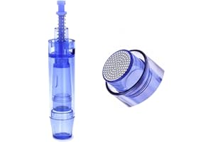 通用 Micro Needling dermapen Aiguilles nano professionnelles micro-aiguilles pour micro-aiguilles rondes - Cartouche pour microaiguilles thérapeutiques (Round Nano Nano) 10x