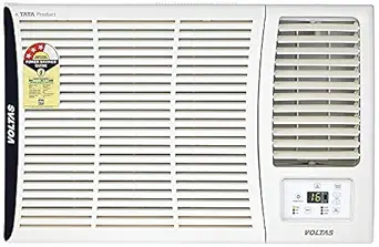 Voltas 183V ADA 1.5 Ton Window 3 Star Inverter Ac, Stainless Steel, White