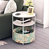 ▶ AMPLIAMENTE USADO: Este soporte se puede utilizar como mesa de centro, mesa auxiliar de sofá, mesa auxiliar de teléfono, mesa de té, mesa auxiliar de bocadillo, mesa de lectura, mesa de esquina en el hogar, oficina, pasillo, pub, escuela y otros lugares públicos, etc. .