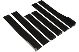 CHICIRIS Minigonne Laterali per Auto, Auto 2,2 M Pannello Bilanciere Lucido Esterno Lato Inferiore Estensioni Diffusori Labbra Splitter