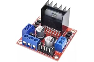 DUTTY L298N Motor Driver Controller Board Module Stepper Motor DC Dual H-Bridge, suitable for motors, robots, smart cars