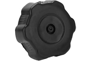 SHANRYA Semiter Kraftstofftankdeckel, ABS-Antikorrosions-robuste Tankdeckel, 50 mm Universal Gas Tankdeckel Abdeckung Ersatz für Auto 50 cc 70 cc 90 cc 110 cc 125 cc ATV