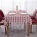 Produktbild OVVO Kreative Tischdecke Home Tischdecke Quaste Baumwolle und Leinen Gitter Tischdecke Einfache Rechteck Couchtischdecke Tischdecke zum Essen