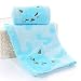 Produktbild Sunlera Nicht-verdrehte Bambusfaser-Musik-Katzen-Baby Waschen Handtücher Spa Facial Badetuch