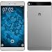 Produktbild PhoneNatic Case für Huawei P8 Hülle Silikon grau 360° Fullbody Case