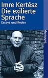 Cover zum Buch Die exilierte Sprache: Essays und Reden