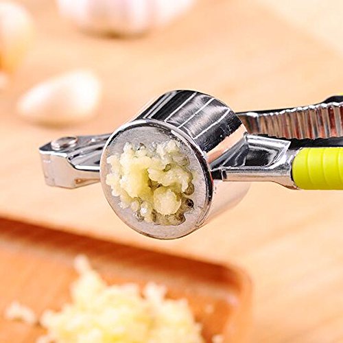 Skitic Knoblauchpresse Ingwerpresse Garlic Press Knoblauch Crusher Squeezer und Walnuss Cracker Küchenhelfer Küchenutensil Küchenwerkzeug Küche Werkzeuge - 5