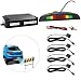 Produktbild Parkplatz Reverse Rückfahrkamera Backup Radar System mit 4 Parking Sensor Kit LED Display, schwarz