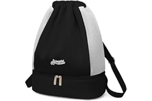 HANGHANG Swimming Backpack, Fitness Bag, Waterproof Pool Dry Wet Bag, Multifunctional Backpack, Dry wet separation swim bag, Waterproof Beach Storage Backpack, for Outdoor Activities