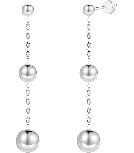 2 Paia Di Orecchini Lunghi Con Nappe E Strass – Eleganti Pendenti Color Oro E Argento Per Donne E Ragazze