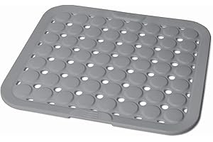 Addis Grigio Chiaro Tappetino Protettivo per lavello da Cucina, Colore, Taglia Unica