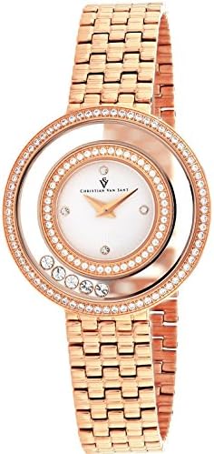 Christian Van SantWomen's Analog Quartz Watch with Stainless-Steel Strap CV4832
