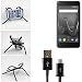 Produktbild Tischständer mit Ladekabel, Ladestation, Dockingstation für Wiko Harry, schwarz „Spider“. Stativ Autohalterung mit Micro-USB Ladekabel - K-S-Trade