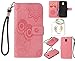 Produktbild für Samsung Galaxy J5 (2017) SM-J530 (5,2 Zoll) PU Leder Silikon Schutzhülle Handy case Book Style Portemonnaie Design für Samsung Galaxy J5 (2017) SM-J530 (5,2 Zoll) + Schlüsselanhänger ( CVB (1)
