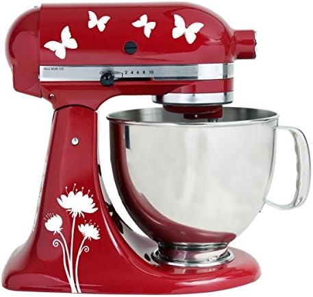 Flying Butterflies Kitchenaid Mixer Mixing Machine Decal Art Wrap