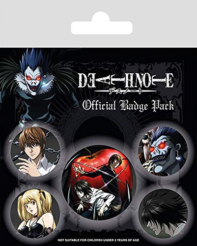 Death Note - Badge Pack Characters