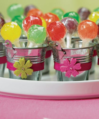 Mini Eimer (silber) 12 Stück – für Deko oder Gastgeschenke zur Hochzeit - 2