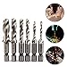 Produktbild Hex Shank HSS Metric Right Hand Screw Spiral Point Thread Tap Taper Drill Bits Metric Plug Drill Bit Hand Tool