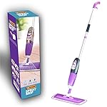 Balai Lave-Sol Vorfreude avec Vaporisateur Intégré Garanti à Vie Capacité de 700ml Plus Fiable que la Vapeur pour; Plancher, Dalles, Sol Stratifié, Boiseries, Moquettes, et Tout Autres Types de Sols.