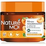 Naturé Moi - Masque Cheveux Nourrissant - Nourrit et Répare - Cheveux Secs, Abîmés - Abricot, Huile de Sésame Bio - Formule S