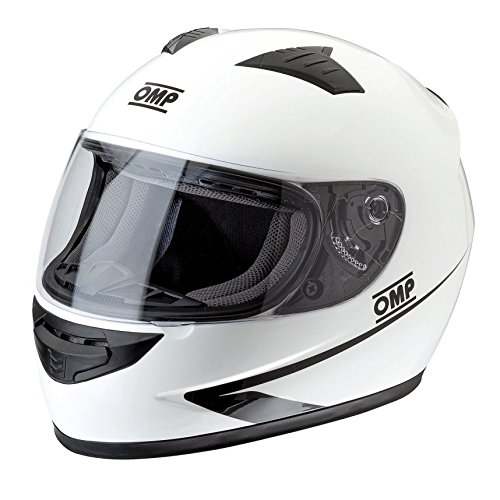 Omp OMPSC611E020M Schaltung My2017 Helm, Weiß, Größe M