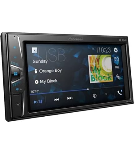 Pioneer AVH-A245BT Double Din with Built in CD DVD Bluetooth Car