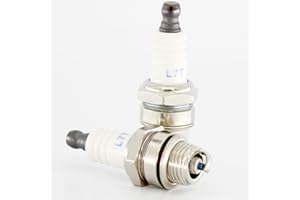 DROTAYARD 2pcs Replacement of L7T Spark Plug for 2 Stroke 33cc 43cc 47cc 49cc Engine Mini Pocket Bike ATV 4 Wheeler Quad Scooter Spark Plug Replacement