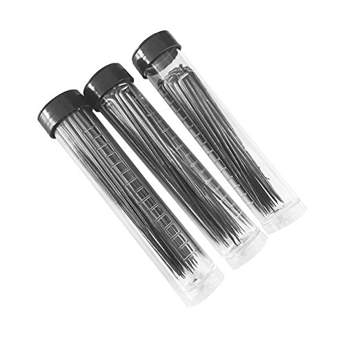 120 Pieces Filznadel Dreieckige Punkt Filznadeln DIY Wolle Pin Wolle Filzwerkzeuge 3 Sizes 78mm 86mm 91mm (Each Sizes 40pcs) - 2