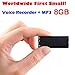 Produktbild Eoqo® 2 in 1 8G Digital Audio Voice Recorder 12 Hours +Mp3,Thumb up Voice Recorder,Audio Voice Recorder Flash Drive, Long Time Voice Recording