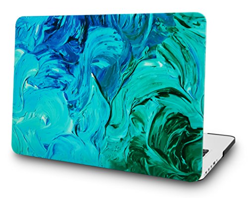 StarStruck MacBook Air 13 zoll Hülle | Schutzhülle Case Cover für Apple MacBook (Blau - Wasserfarbe 2)