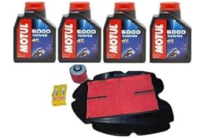 MGKIT KIT TAGLIANDO YAMAHA TDM 900 OLIO MOTUL 10W40 FILTRO OLIO FILTRO ARIA 2 CANDELE