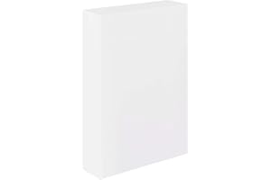 Amazon Basics Papier Photo 4 x 6 inch semi-brillant, Lot de 100 feuilles, 300 g/m², 15.2 x 10.2 x 3.4 cm, Blanc