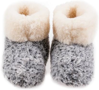 Women`s/Ladie`s Pure Sheep Wool Slippers Boots Sheepskin sizes UK 3,4,5,6,7,8 BRAND NEW (UK 6 / EU 39)