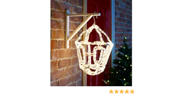 Download New Christmas 3d Hanging Lantern Silhouette Rope Light Indoor Outdoor New Year Gift Decoration Amazon Co Uk Lighting