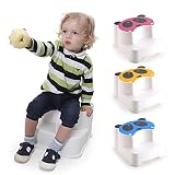 Reizendes Panda Muster Kinder Doppelt Stufenhocker | Fußböden für Jungen und Mädchen Bad WC Training | Anti-Slip Kinder Fuß Hocker - 4