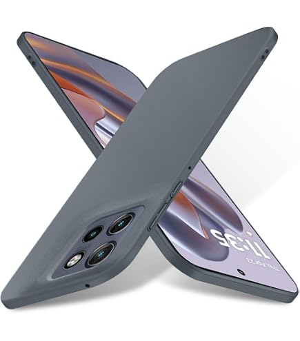 Cover LINER Per Motorola Edge 20 Pro, Custodia Militare Antiurto, Blu, Con Microfibra Interna, Supporto Ricarica Wireless