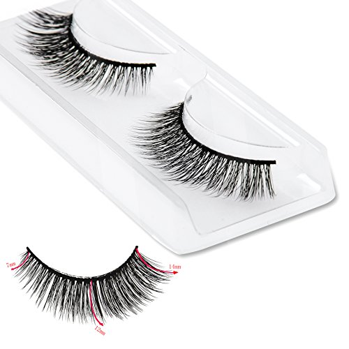 Wimpern, VALUE MAKERS® 3D Künstliche Wimpern 3 Paare Falsche Eyelashes - 4