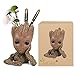 Produktbild Yacool Baby Groot Blumentopf / Stiftehalter, personalisierte Baby Groot Flowerpot Indoor Outdoor Action-Figuren Modell Spielzeug Bestes Geschenk für Kinder - 1pcs