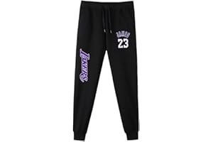 JNTM Uomini Pantaloni della Tuta NBA Basketball Formazione Pantaloni Casuale Comodo dei Lakers Kobe Bryant Lebron James Michael Jordan Running Pants