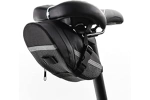 Roysmart Satteltasche, Fahrradsitz Tasche wasserdichte Rahmentasche Fahrradtasche Oberrohrtasche Aero Wedge Pack Bag für Moun