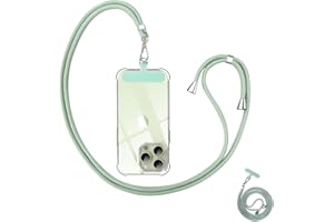Anfire Handykette Universal für alle Smartphones,handyband zum umhängen mit Pad,Handyband Kordel Kette für Outdoor, Reise, Unterweg Handy-Halterung,Einstellbar und Abnehmbar.