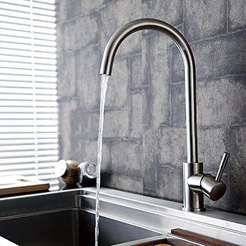 Einhand Mischbatterie Bad Wasserhahn Armatur für Küche Waschbecken