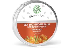 GREEN IDEA - Balsam rokitnikowy - krem ​​do rąk - pielęgnacyjny kosmetyk naturalny, krem ​​nawilżający - działanie regenerujące i łagodzące 100 ml