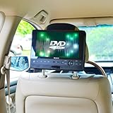 Auto Kopfstützenhalterung für Drehgelenk & Flip 10 Zoll DVD-Player Kfz Halterung Kopfstütze - von TFY